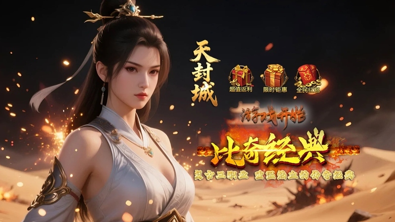 天封城（0.1折比奇老兵）在线充值活动及礼包介绍