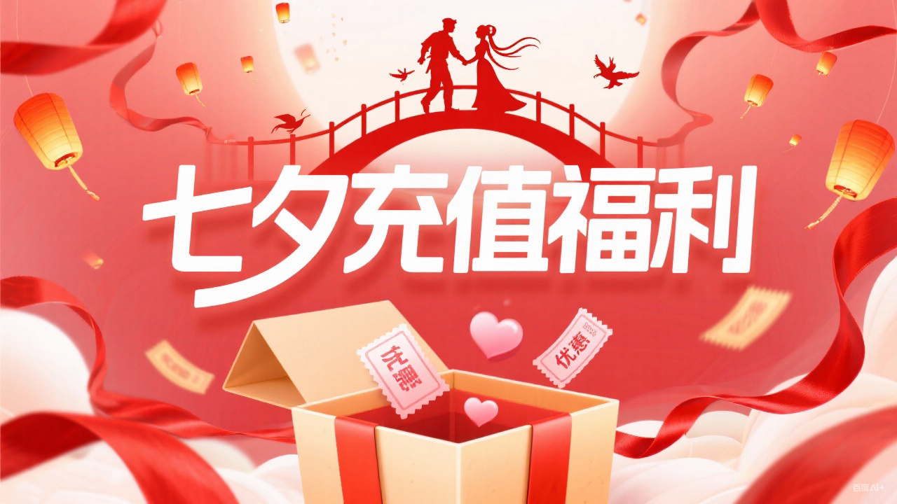 七夕节预存平台币返利活动开启啦！