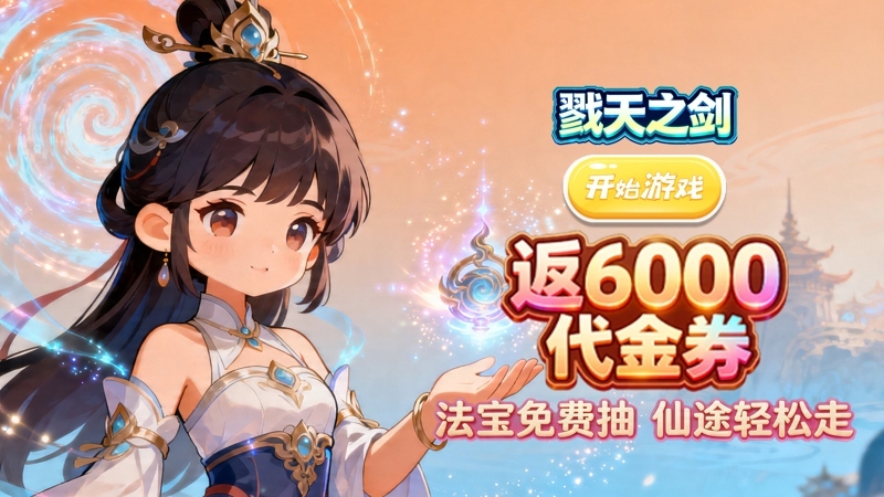 戮天之剑(0.1折返6000代金卷)线下充值活动