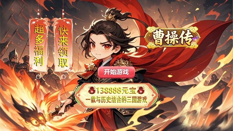 曹操传（0.1折胡闹闯天下）上线福利及线下充值活动