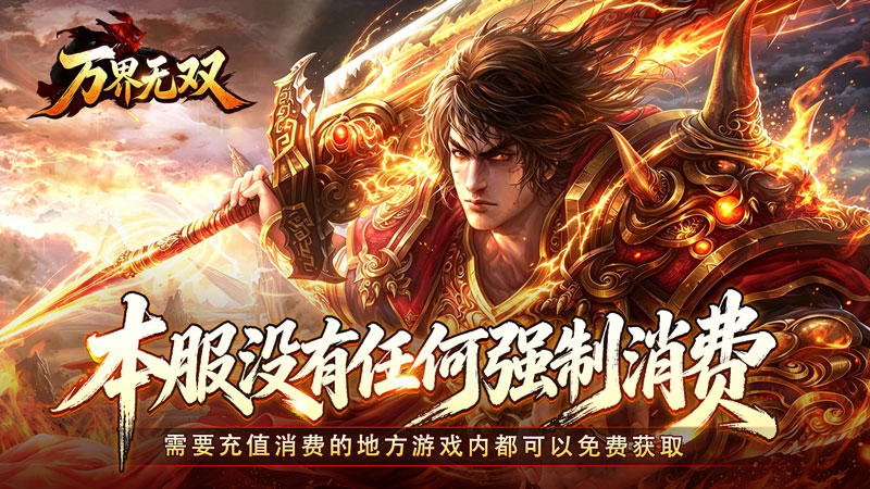 万界无双（复古攻速四职业）线下充值活动